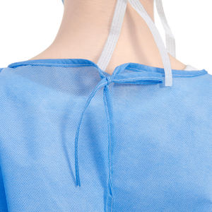 A buon mercato blu di livello <span class=keywords><strong>2</strong></span> Non tessuto monouso camice di isolamento medico SMS a prova di acqua impermeabile camici chirurgici fornitori - Product Image 4