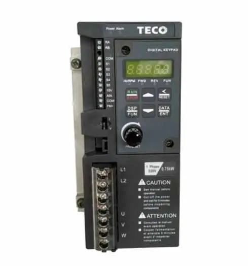 TECO AC Motor Drive Inverter S310-2P5-H1BCD 0.5HP 400W 1 Phase 200~240V 50/60Hz 