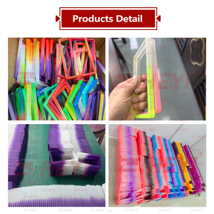 Protector de parachoques de silicona TPU para losa de tarjeta graduada, cubierta protectora de parachoques para parachoques de tarjetas de losa PSAed de silicona graduada - Product Image 2