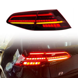 ไฟท้ายรถยนต์แบบ Full LED สำหรับ <span class=keywords><strong>Volkswagen</strong></span> VW Golf 7/7.5 ปี 2014-2020 พร้อมเอฟเฟกต์เปิด-ปิดแบบเคลื่อนไหว ไฟเลี้ยวแบบ Sequential รุ่น TSI TDI - Product Image 1