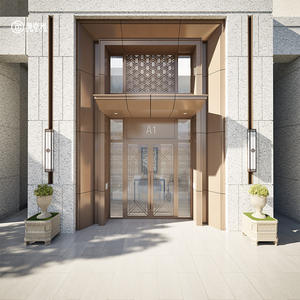 Lámpara de Pared Exterior Impermeable, Lámpara de Puerta de Villa de Acero Inoxidable, Nueva Lámpara China para Patio Exterior, Pilar de Puerta, Muro Perimetral - Product Image 4