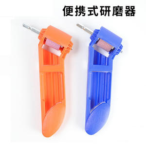 Afilador de Brocas Portátil Azul, Piedra Mágica Redonda para Afilar Herramientas, Afilador de Brocas de Pistola - Product Image 4