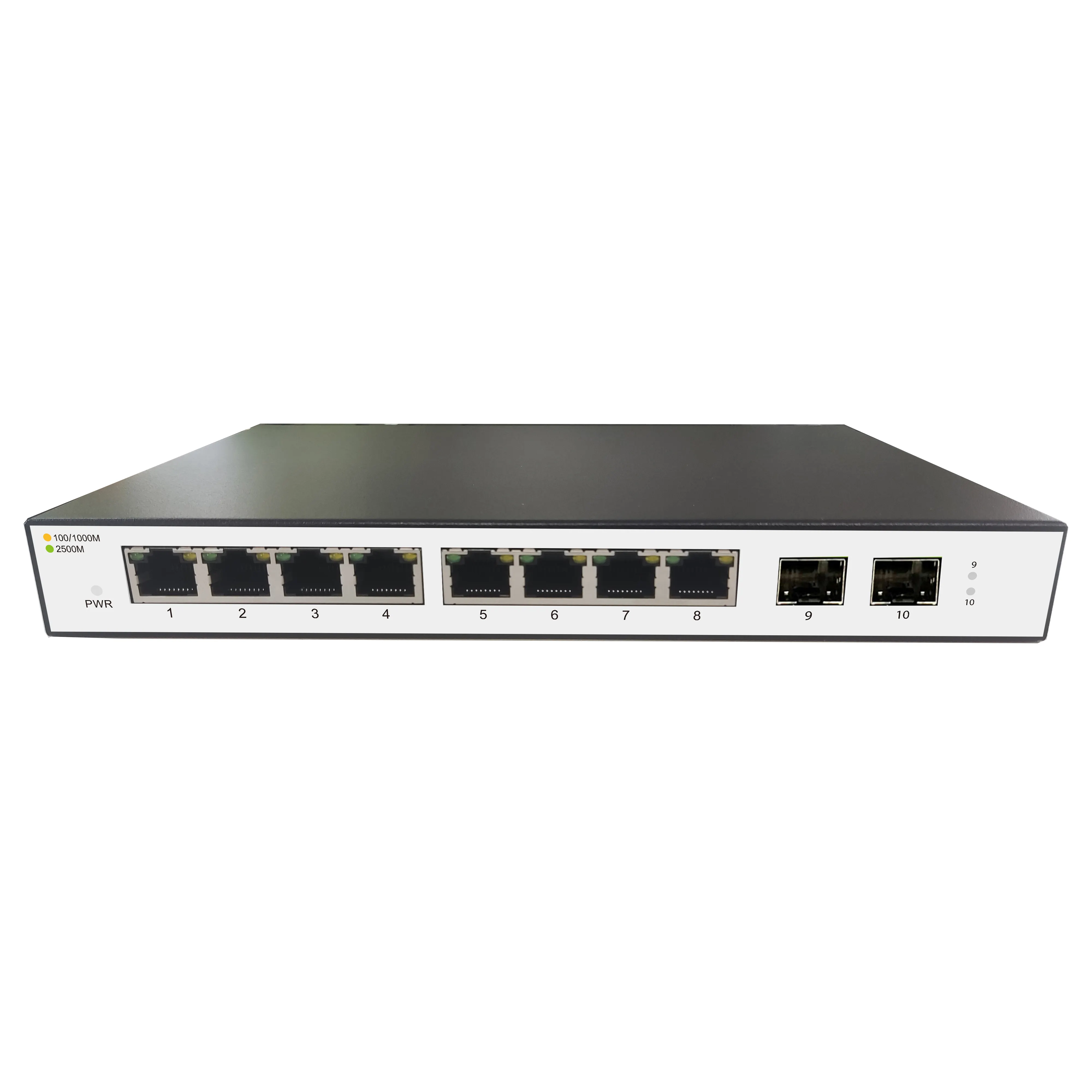 Commutateur PoE Easy Smart 2.5G 4/5/8 ports avec commutateurs de réseau gérés par le Web SFP 10G