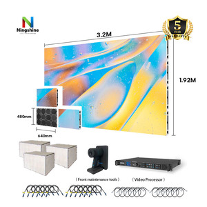 640X480mm毫米发光二极管潘塔拉前部维护室内P1.86会议室文本视频显示发光二极管屏幕 - Product Image 3