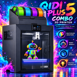 Impresora 3D QIDI Plus5 con Estructura Cerrada y Filtro de Aire de 3 Etapas, Segura para Oficinas, con Boquilla de 370°C y Cámara de Calentamiento Activa - Product Image 1