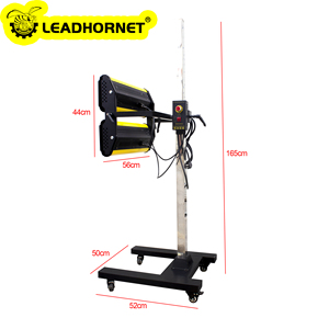 Lámpara de Curado de Pintura Infrarroja de Onda Corta para Carrocería de Automóviles, Lámpara Infrarroja para Secado de Pintura, 2200W, 220V, 800mm*800mm - Product Image 3