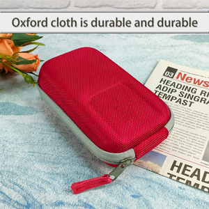 Estuche de EVA de Material Oxford rojo para <span class=keywords><strong>Dogtra</strong></span> 282C <span class=keywords><strong>Collar</strong></span> electrónico de entrenamiento remoto <span class=keywords><strong>Collar</strong></span> de perro con vibración de rango de 1/2 millas para perros pequeños y medianos - Product Image 5