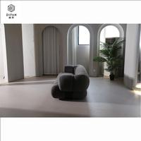 Nouveau design contemporain confortable tissu matériel chambre salon canapé ensemble pour hôtel villa