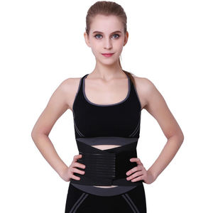 <span class=keywords><strong>Ceinture</strong></span> de soutien lombaire élastique respirante en Spandex et Nylon pour l'haltérophilie, les squats profonds et les soulevés de terre - Fine et flexible - Product Image 5