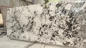 <strong>Orion</strong> White <strong>Granite</strong> Vienna Amber Stone Custom for Stairs - Product Image 2