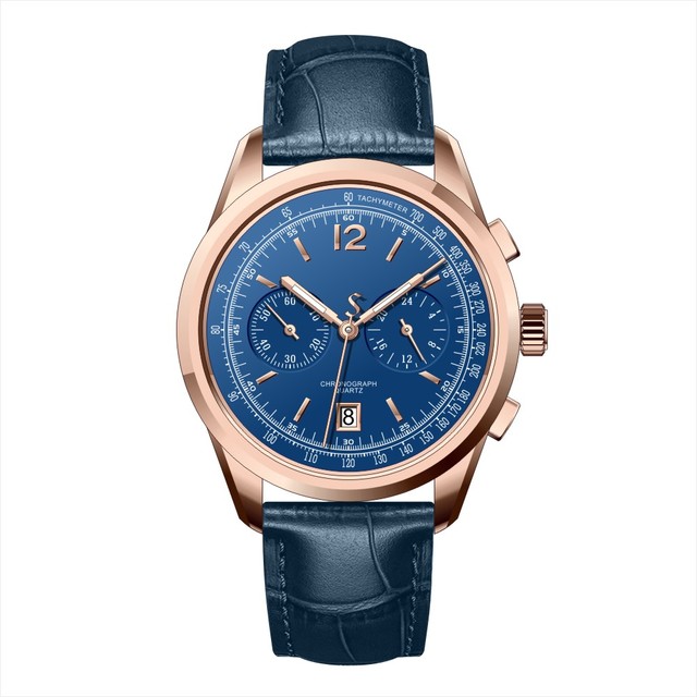 Upscale Atmospheric Chronograph Quartz Movement Watch