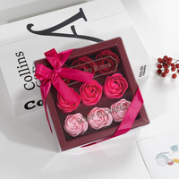 Großhandel Seifen blume Ewige Blüte Geschenk box Dufts eife Rose für Valentinstag Geschenk Muttertag Geschenkset