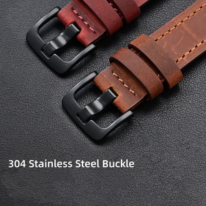 Nouveau bracelet de <span class=keywords><strong>montre</strong></span> en cuir suédé pour Tissot pour <span class=keywords><strong>Omega</strong></span>, remplace les bracelets en cuir velours avec <span class=keywords><strong>boucle</strong></span> à ardillon en métal 304 - Product Image 4