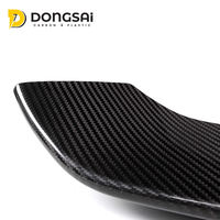 Extensions latérales avant en fibre de carbone préimprégnée pour BMW M3 F80 M4 F82 F83 2014-2020, style MP, moulées sous autoclave, 2 pièces à ajouter