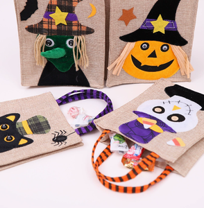 Bolsa de Tela Reutilizable para Dulces con Diseño de Calabaza para el Festival de los Fantasmas de Halloween, Bolsa de Regalo para Fiestas - Product Image 6