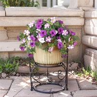 Panier de fleurs suspendu artificiel fait main en forme de volubilis pour décoration intérieure et extérieure – Vente en gros