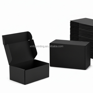 Chất lượng cao biểu tượng tùy chỉnh Matte Đen sóng vận chuyển hộp bưu phẩm với biểu tượng tùy chỉnh - Product Image 2