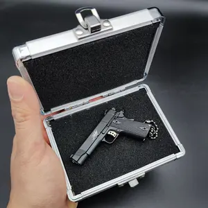 New Product Toy 1911 Metal Pistol Gun Model Keychains 1/3 Colt 1911 Gun Pistol Toy
