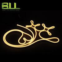 Tira de Luces LED Mini Neon Flex de 0812 con Excelente Brillo, IP67, DC24V, para Publicidad y Decoración Exterior