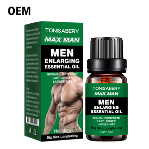<strong>Customized</strong> Oem 10ml Green Enlarge <strong>Penis</strong> Universal Big Men's Essential Oil Massage Enlargement Oil - Product Image 5