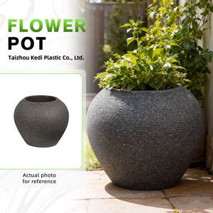 Pots de jardinage chinois pour l'extérieur, pots à fleurs en plastique pour plantes de jardin - Product Image 1