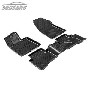 Alfombrillas para Auto SONSANG para KIA <span class=keywords><strong>Sportage</strong></span> América del Norte, Alfombrillas 3D Personalizadas de TPE, Impermeables, Antideslizantes, Accesorios para el <span class=keywords><strong>Interior</strong></span> del Auto - Product Image 2