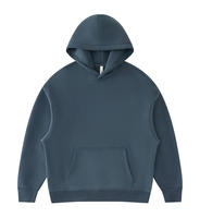 Pull d'hiver de haute qualité coton polaire poche Streetwear pull sérigraphie personnalisé surdimensionné sweat à capuche lourd pour hommes