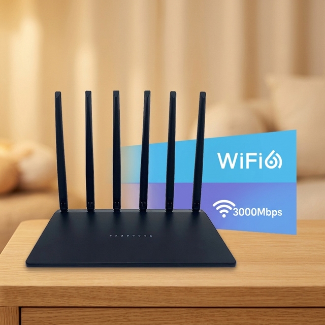 ODM/OEM Dual-band 2.4G 600Mbps 5.8G 2400Mbps 1000M Ports Wifi6 Ax3000 3000Mbps Wireless Wifi Mesh Router