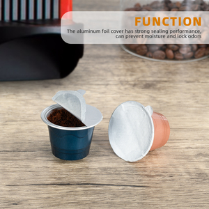 <span class=keywords><strong>Capsules</strong></span> de <span class=keywords><strong>café</strong></span> en feuille d'aluminium, 1 pièce, filtre à <span class=keywords><strong>café</strong></span> en poudre compatible avec Nespresso OriginalLine - Product Image 5