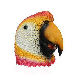 <span class=keywords><strong>Masque</strong></span> réaliste de <span class=keywords><strong>perroquet</strong></span> rouge, <span class=keywords><strong>masque</strong></span> de tête d'oiseau en caoutchouc souple, <span class=keywords><strong>masque</strong></span> de tête d'animal en latex pour fête, mascarade, carnaval, Halloween - Product Image 4