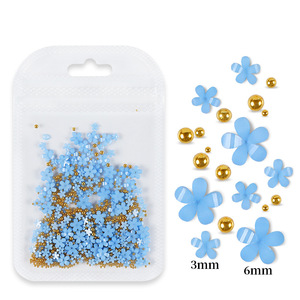 Colorido <span class=keywords><strong>resina</strong></span> flor <span class=keywords><strong>uñas</strong></span> blanco rosa joyería cuentas DIY Nail Art decoración 3D acrílico <span class=keywords><strong>flores</strong></span> <span class=keywords><strong>para</strong></span> <span class=keywords><strong>uñas</strong></span> - Product Image 5