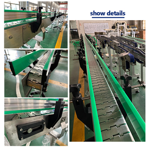 Sistem Konveyor Rantai Meja Atas Baja Tahan Karat yang Disesuaikan Pabrik untuk Konveyor Bir - Product Image 3