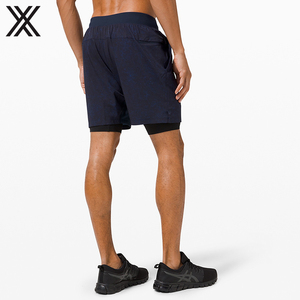 Personnalisé Vêtements De Sport Respirant Léger Hommes Formation Gym Shorts Deux Couche Poche De <span class=keywords><strong>Compression</strong></span> Court - Product Image 5