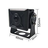 Caméra de recul pour voiture Firecore H-28 12V CCD Fisheye, étanche, vision nocturne infrarouge, ADAS, pour le stationnement des voitures