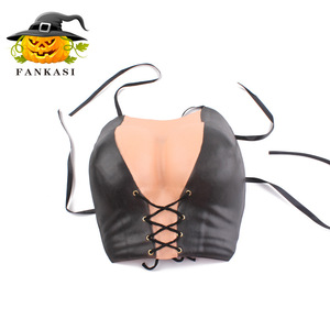 Disfraz de Catwoman de EVA con Senos Realistas, Encaje Negro, para Fiesta de Halloween - Product Image 4