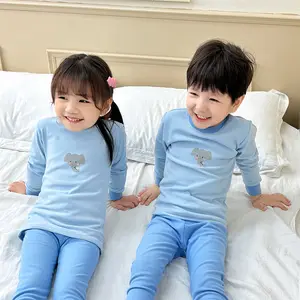 Winter Warm Boys Girls Kids Thermal Underwear For Children Long Sleeve Long Johns Kids Base Layer Ultra Soft