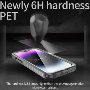 Geili Shockproof Wireless Charging Phone Case For Iphone 14 Pro Max Magnetic Cover Full Surround Anti Drop And Dust Waterproof