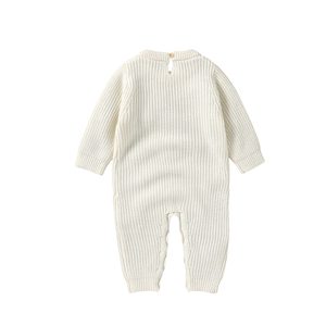 Mimixiong Fabricant de vêtements pour bébés, vêtements pour tout-petits faits à la main, combinaison papillon, barboteuse en tricot pour nouveau-né, grenouillère - Product Image 2