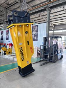 Martelo Hidráulico para Escavadora <span class=keywords><strong>Soosan</strong></span> <span class=keywords><strong>Sb131</strong></span> de 30 Toneladas com Cinzel de 165mm - Product Image 3