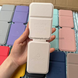 Gương bỏ túi da <span class=keywords><strong>PU</strong></span> cao cấp Zonyin, số lượng đặt hàng tối thiểu thấp, logo dập nổi tùy chỉnh, gương trang điểm gấp gọn, tiện dụng khi đi du lịch dành cho nữ - Product Image 5