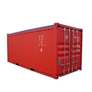 PVC Tarpaulin Roof Cover 20ft 20 ft Open Top Shipping Container Price for Sale