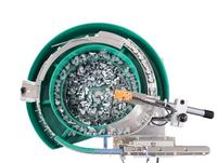Alimentateur vibrant haute vitesse et de précision 220V/380V pour l'orientation et le tri des pièces métalliques, garantie 1 an, système motorisé
