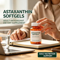 Astaxanthine Plus Complexe de Vitamine E en Gélules Souples Certifiées Casher et Halal – Soutien Antioxydant et Bien-être – Complément Alimentaire Quotidien pour Adultes