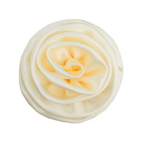 Bouton de rose en satin mat de 7 cm pour corsage, bijoux et accessoires vestimentaires – Idée cadeau géniale