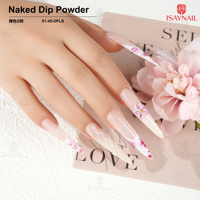 Nouvelle Arrivée Poudre à Tremper Série Nude Couleur Unie Haute Qualité Poudre de Trempage à Dissoudre