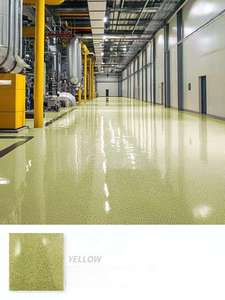 Revêtement de sol en époxy à sable coloré bleu clair, <span class=keywords><strong>peinture</strong></span> époxy marbrée pour extérieur, vente en gros usine - Product Image 2