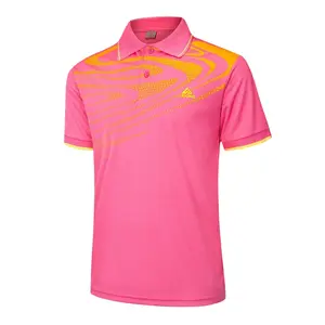 2021热卖定制设计服装运动羽毛球定制独特风格T恤网球服