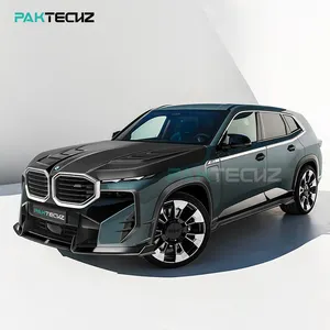 Paktechz Prepreg Carbon Fiber Full Body Kit Voorkant Lip Capuchon Wielkasten Zijrok Achter Diffuser Spoiler Voor Bmw Xm