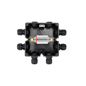 IECEX and ATEX Certified 6 Ways Industrial Full Plastic Explosion-proof Junction Box With Terminal