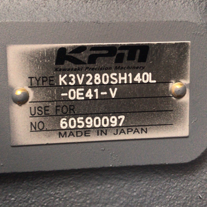 K3V280SH141L-0E23-V สำหรับปั๊มไฮดรอลิกสำหรับรถขุดตีนตะขาบ EX1200-6/ZX650-3/ZX870-3 เหล็กและเหล็กกล้า ใหม่ รับประกัน 1 ปี - Product Image 4